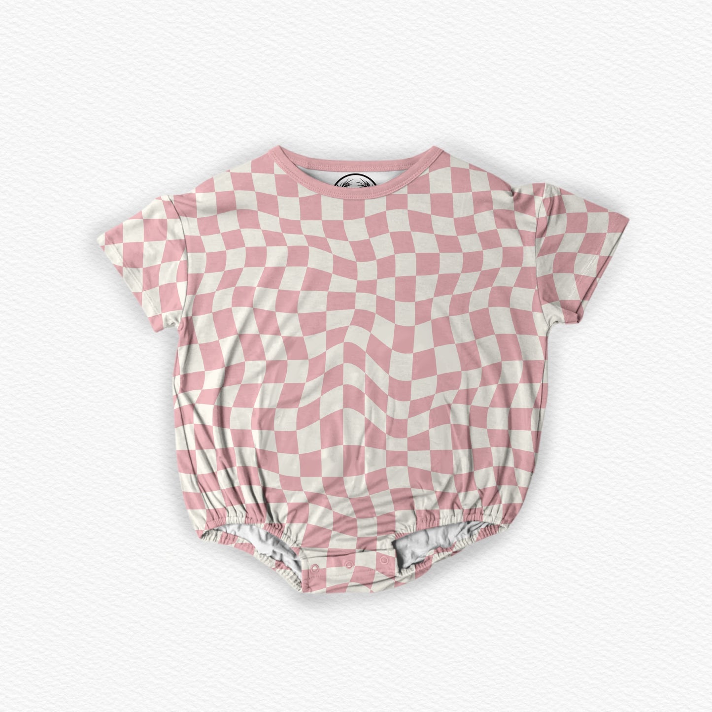 PRESALE Blush Trippy Checks Bubble