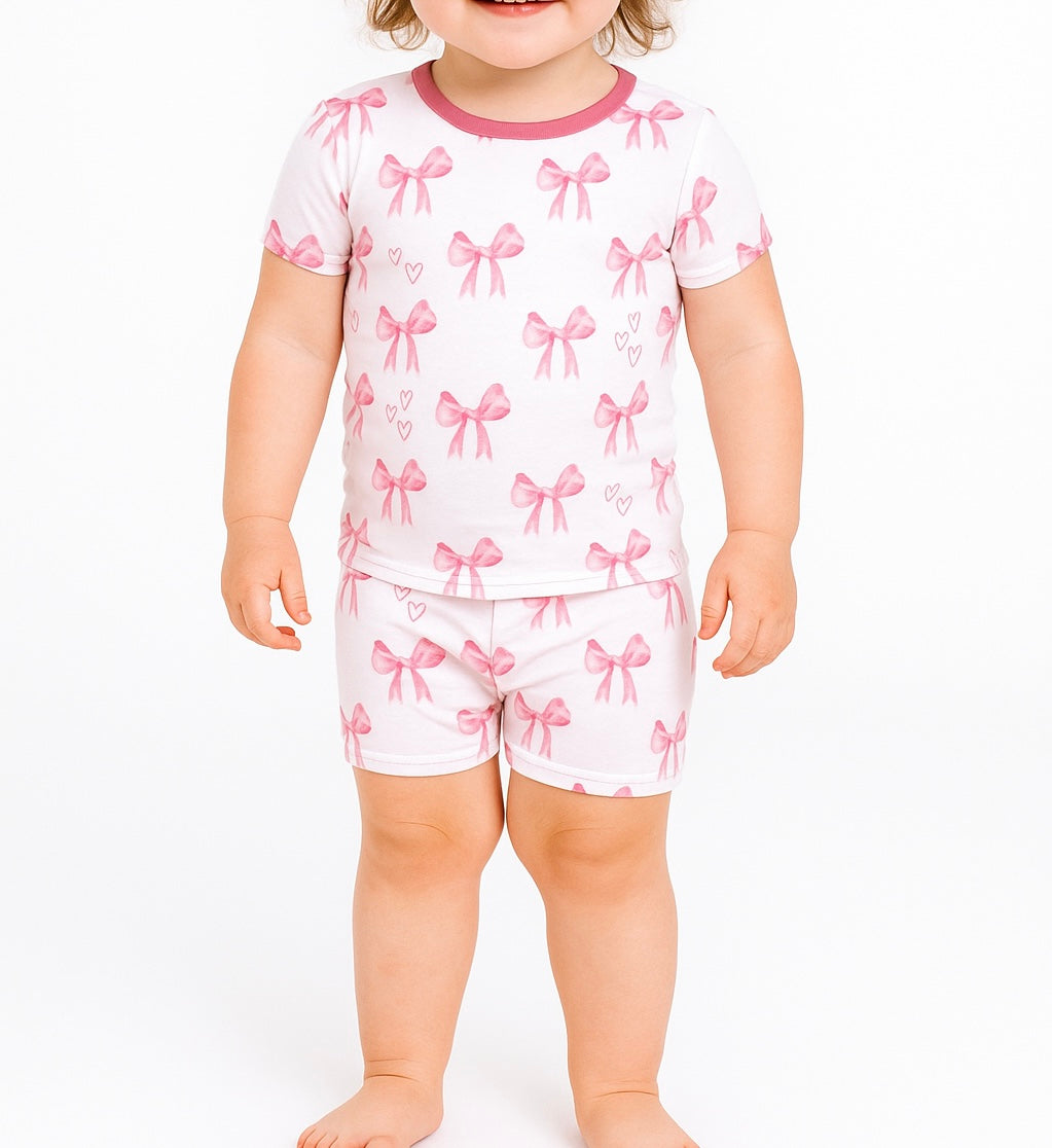 Bubblegum Bows 2 Piece Set