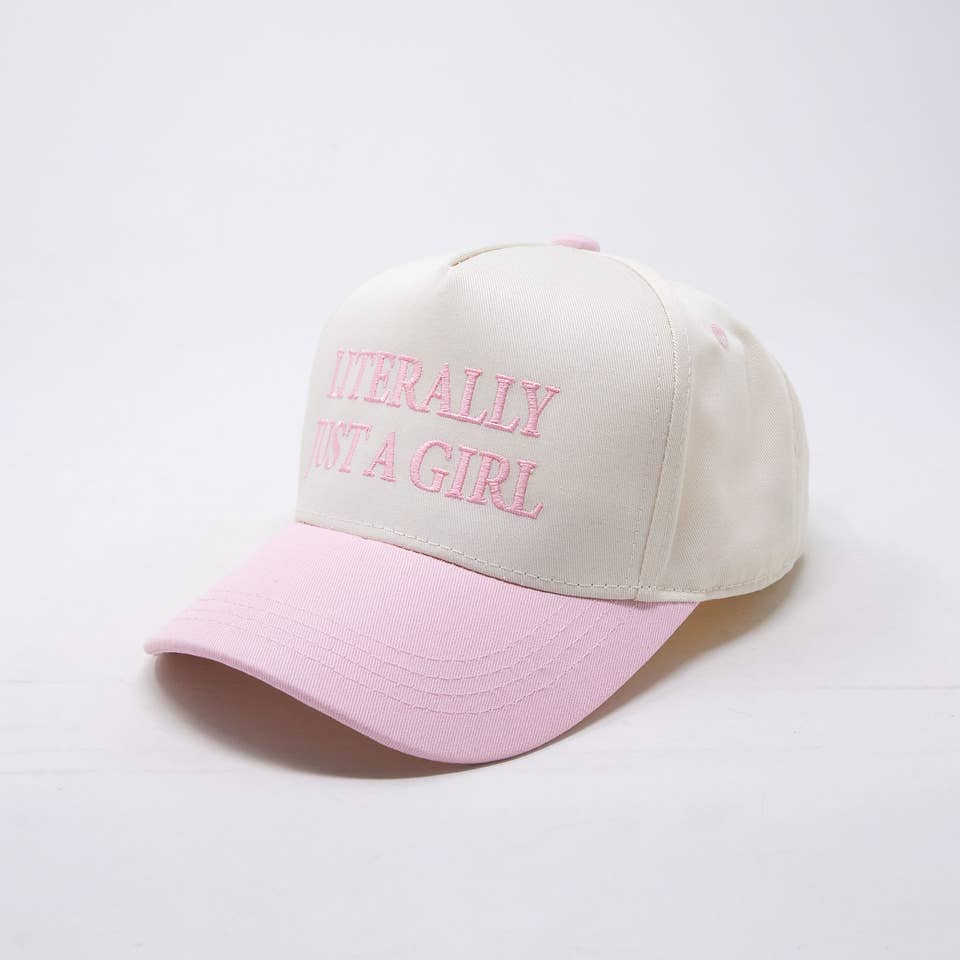Kid/Baby-Literally Just a Girl - Rose/Beige