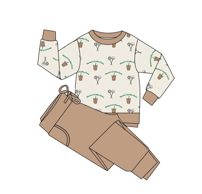 PRESALE Mamas Coffee Date French Terry Set