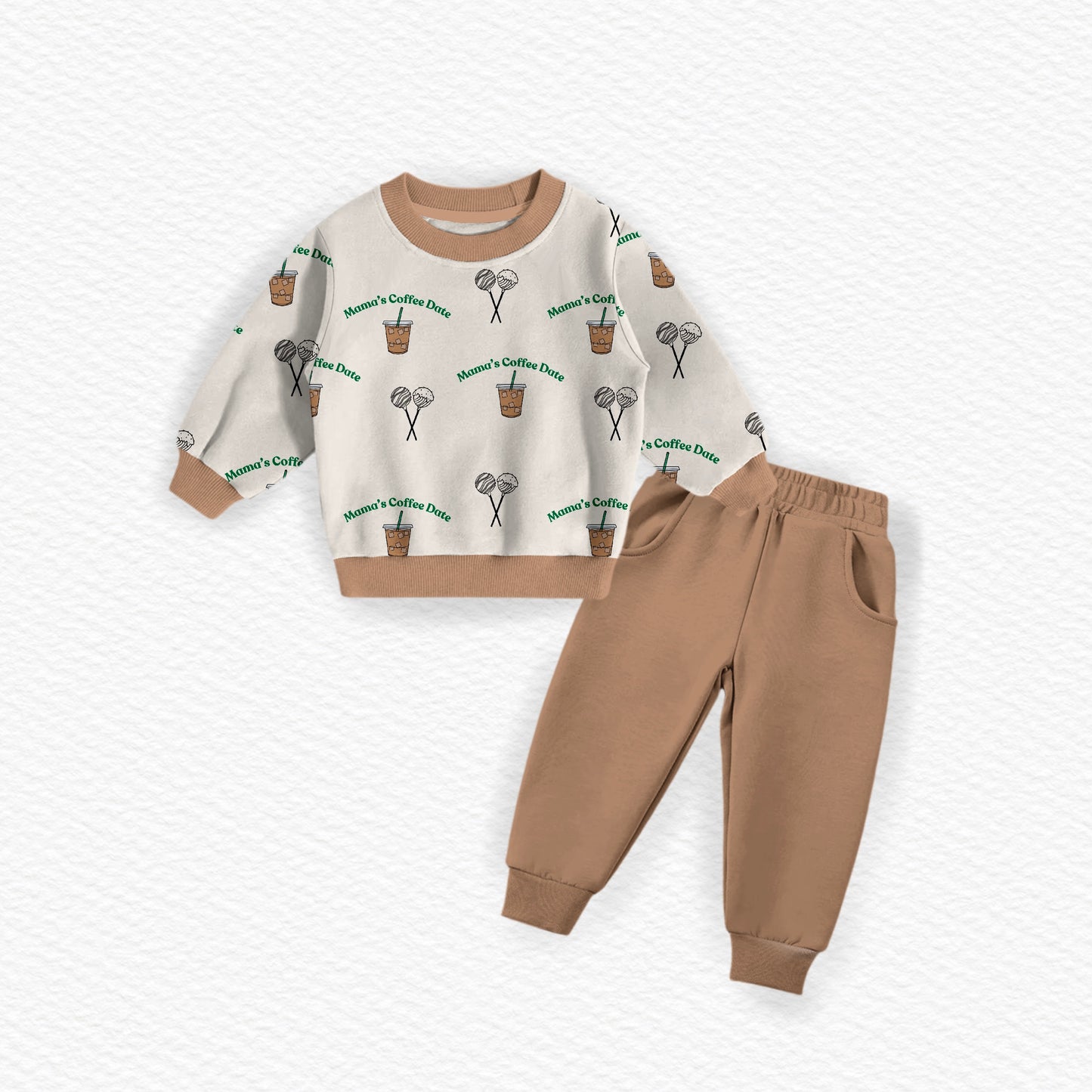 PRESALE Mamas Coffee Date French Terry Set