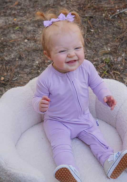 Solid Mauve Zippy