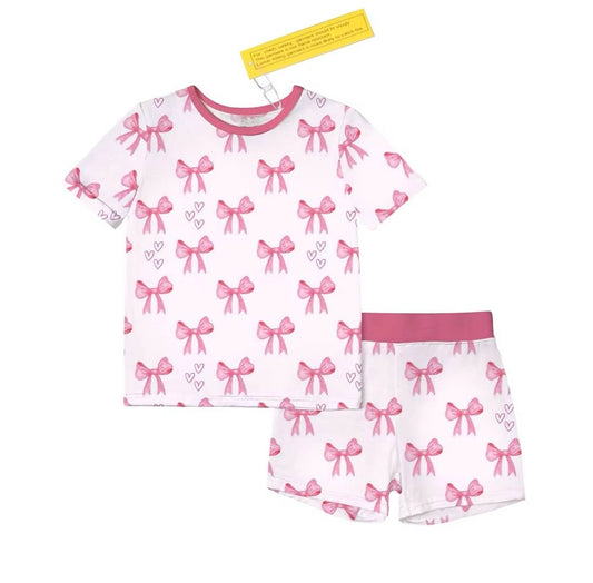 Bubblegum Bows 2 Piece Set