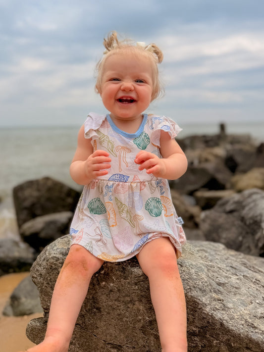 Coastal Cuties Onesie Twirl