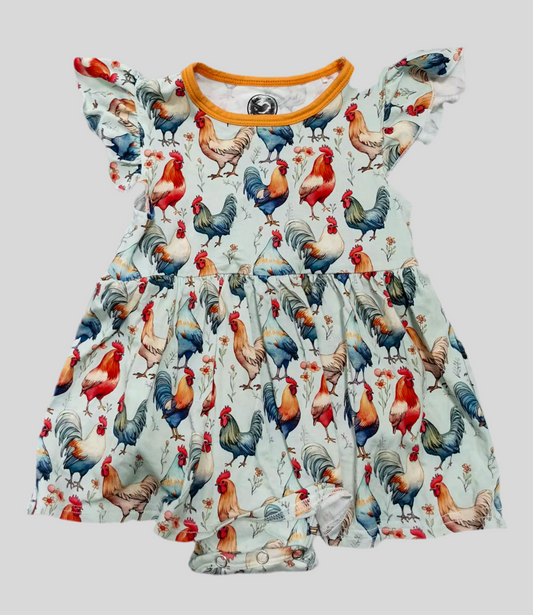Little Chick Twirl Dress