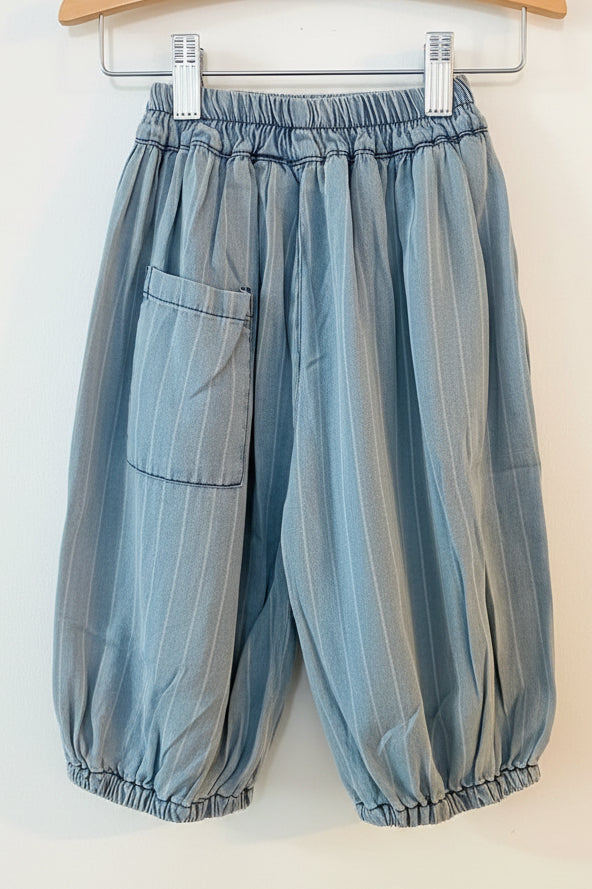 Pinstripe Bubble Pants