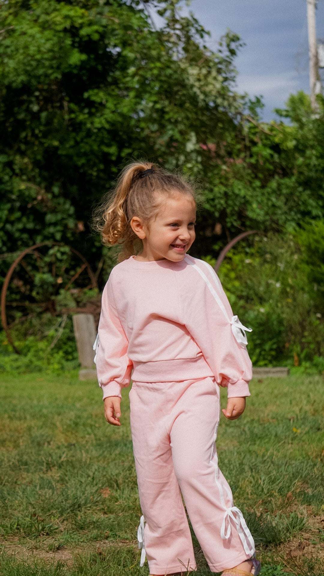 Pretty in Pink Sweat Set