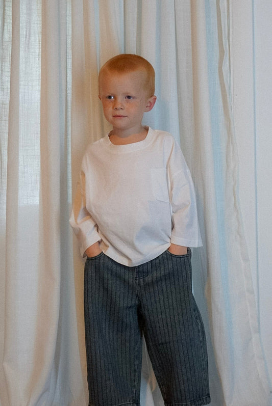Wide Leg Denim Jeans