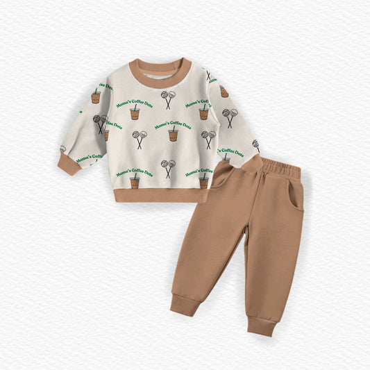 PRESALE Mamas Coffee Date French Terry Set