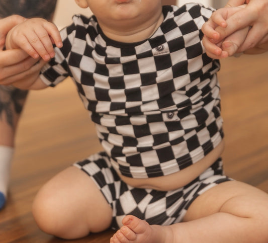 Checkered 2 Piece Set