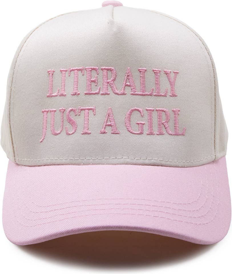Kid/Baby-Literally Just a Girl - Rose/Beige